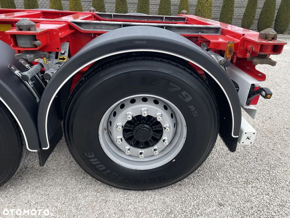 Kassbohrer K.SHG.AVH / 45-12 /27 EU / PODKONTENEROWA / STANDARD / 2023 / ROZSUWANE PODWOZIE PRZÓD I TYŁ / DO WSZYSTKICH T.KONTENERÓW / MAŁO UŻYWANA / SALON POLSKA / STAN JAK NOWY / - 9