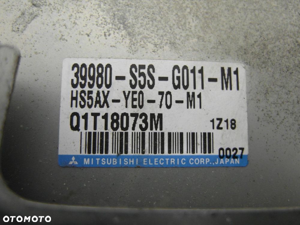 STEROWNIK WSPOMAGANIA HONDA CIVIC VII 39980S5SG011M1 HS5AXYE070M1 - 2
