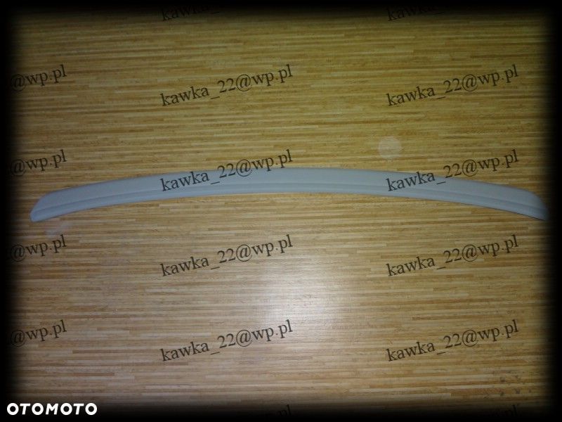 AUDI A6 S6 SPOILER LOTKA NA KLAPĘ PODKŁAD! - 4