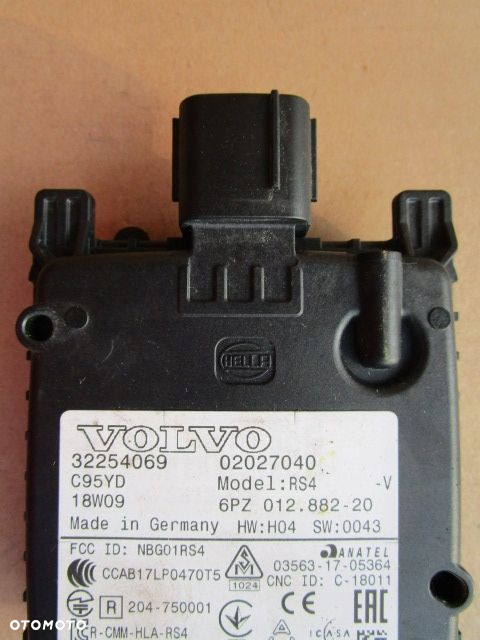 VOLVO V90 S90 XC90 XC60 V60 S60 MODUŁ CZUJNIK SENSOR BLIS 32254069 - 2