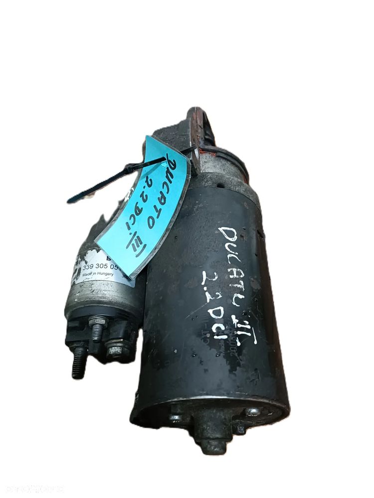 FIAT DUCATO III 07-14r. 2,2 HDI rozrusznik BOSCH 339305051 * - 3