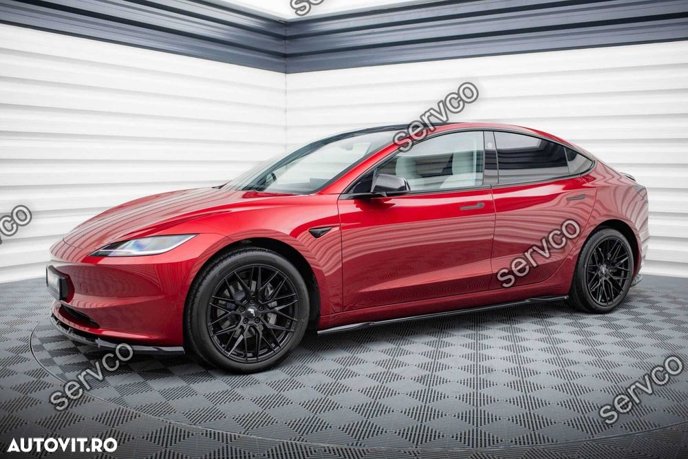Praguri Tesla Model 3 Project Highland Facelift 2023- v4 Maxton Design - 2