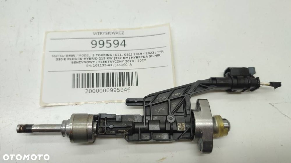 WTRYSKIWACZ PALIWA 102135-41 BMW G20 G21 330E 2021 - 3