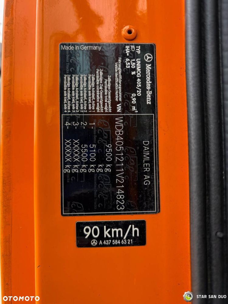 Unimog UNIMOG U300 4x4 HIAB 122 D -3 HDS Żuraw - 23