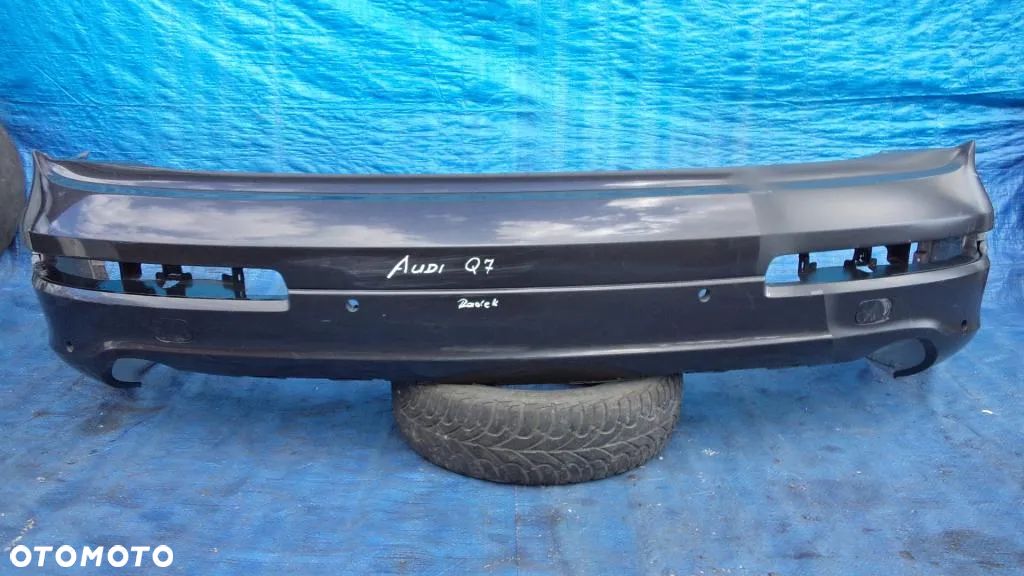 ZDERZAK TYŁ TYLNY S LINE S-LINE 4L0807511B 4L0807521H AUDI Q7 - 1