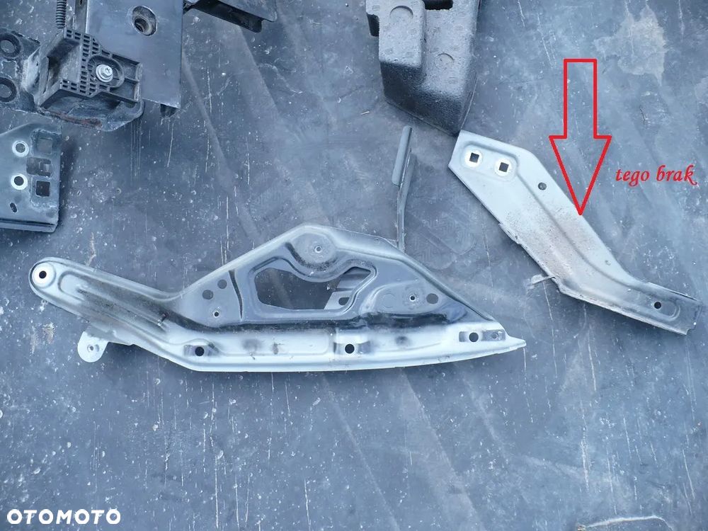 twingo 3 III 14-pas przod belki wsporniki tegne 16r.eur. - 6