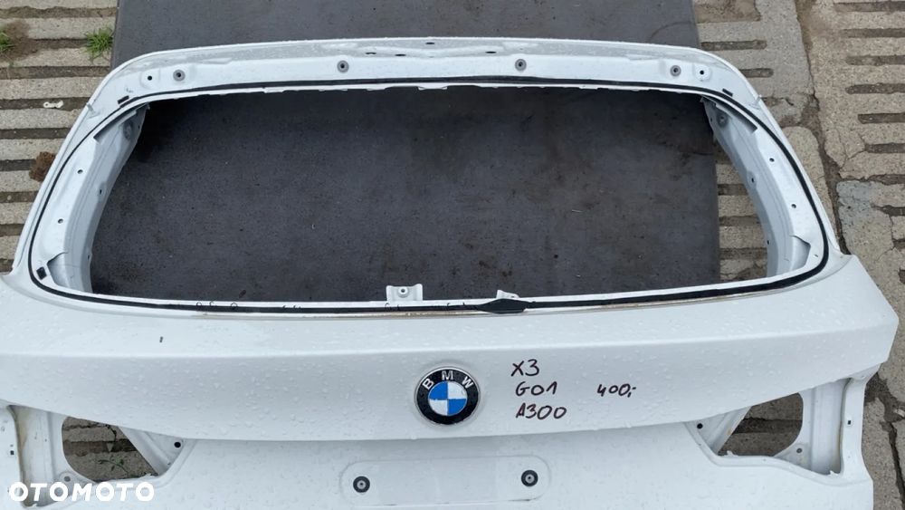 KLAPA BAGAŻNIKA BMW X3 G01 KOLOR A300 STAN JAK NA ZDJĘCIACH - 5