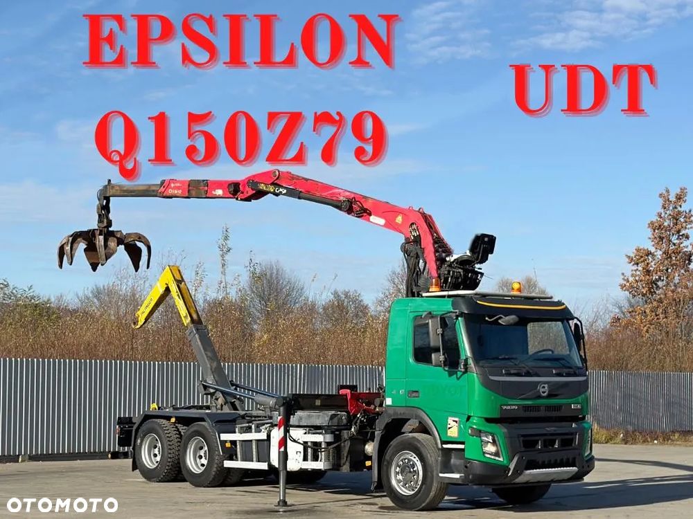 Volvo FMX 460 * HAKOWIEC + EPSILON Q150Z79 * STAN BDB - 1