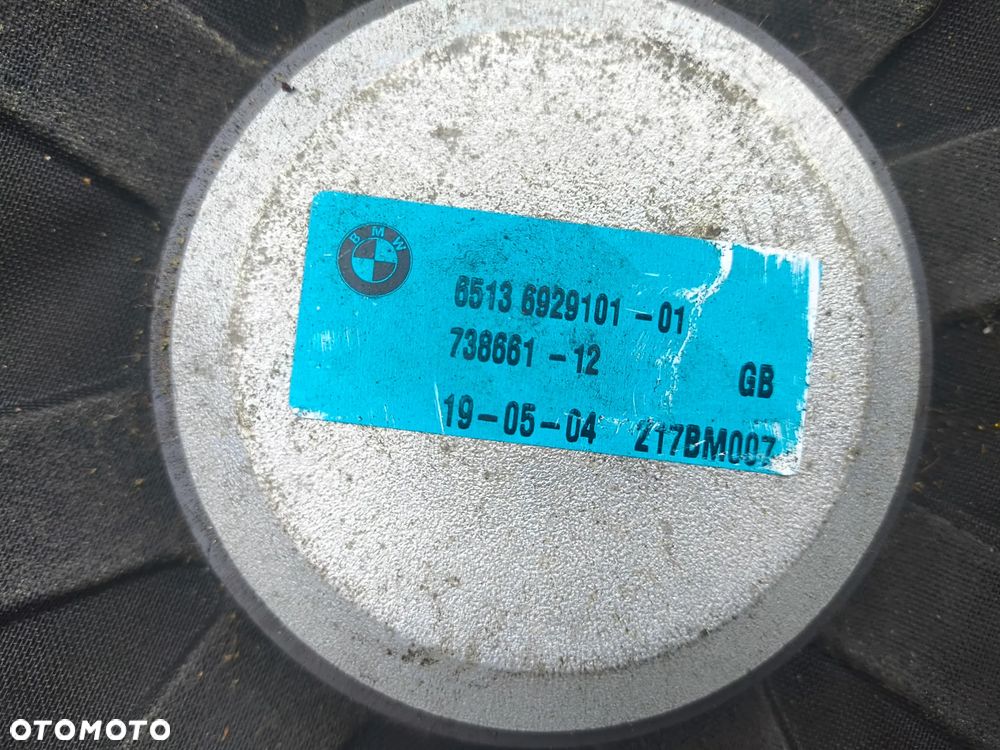 BMW E81 E82 E87 E88 E90 E91 E92 E93 GŁOŚNIK NISKOTONOWY CENTRALNY LEWY PRAWY 6929101 6925333 6925334 - 2