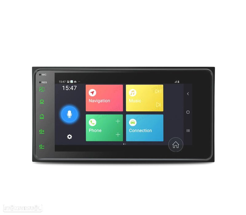 AUTO RADIO GPS ANDROID 10 PARA TOYOTA COROLLA CAMRY YARIS VIOS RAV4 - 6