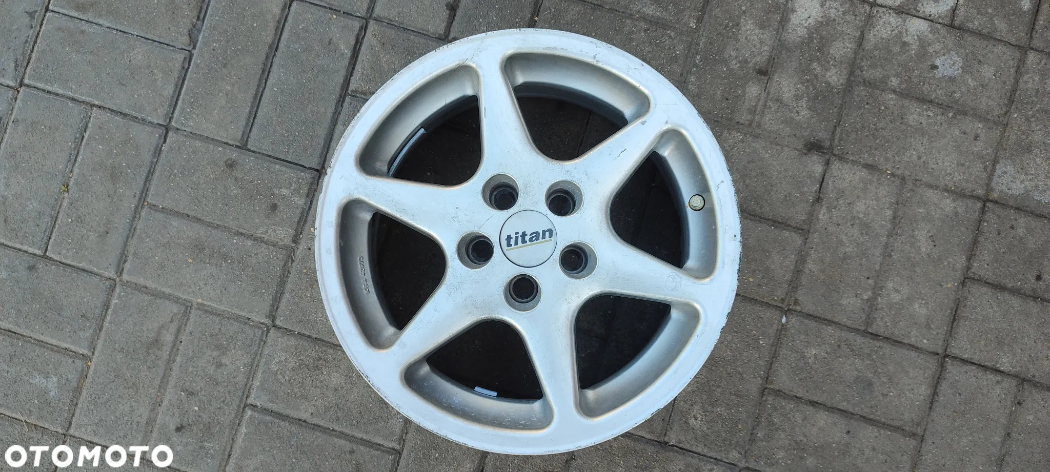 FELGI ALUMINIOWE 5x100 7Jx15 CALI ET28 fi 70.4/65.1 VW AUDI SEAT SKODA TOYOTA SUBARU KOMPET 4 SZTUKI TITAN - 4