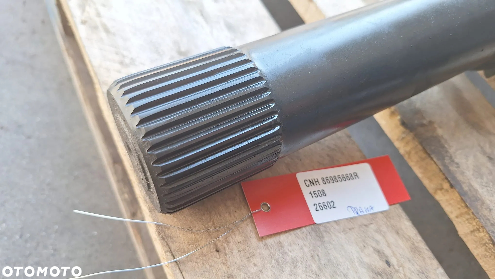 półoś prawa wałek prawy osi przód most 86985668r case steiger 435 - 3