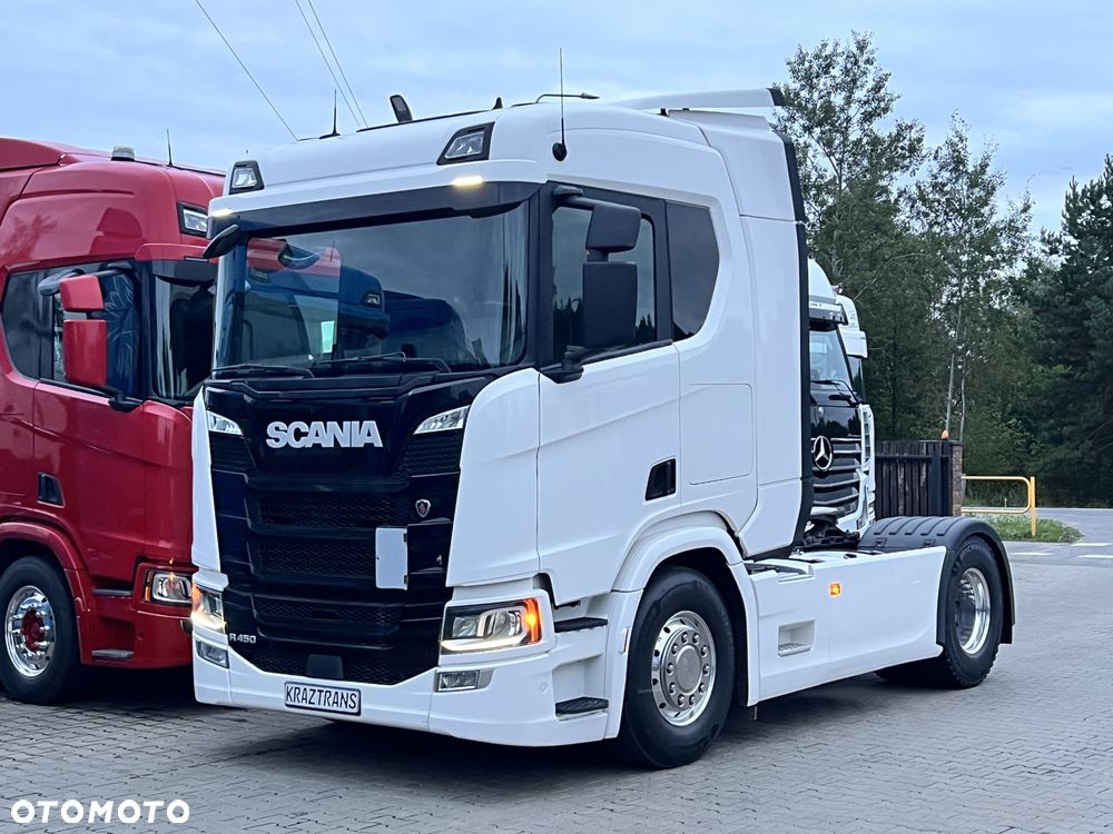 Scania R450 z Niemiec cała na poduszce x6 hydraulika ASO Scania Full LED NAVI - 9