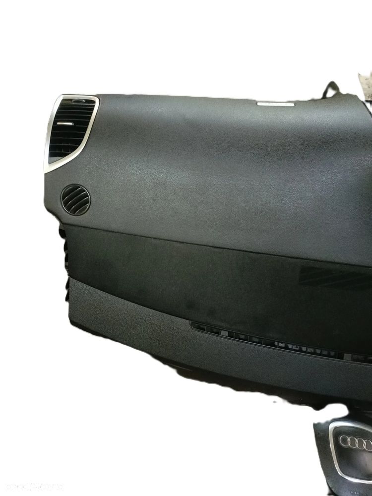 AUDI Q7 4L 05-15 deska rozdzielcza + poduszki AIRBAG + moduł * - 3