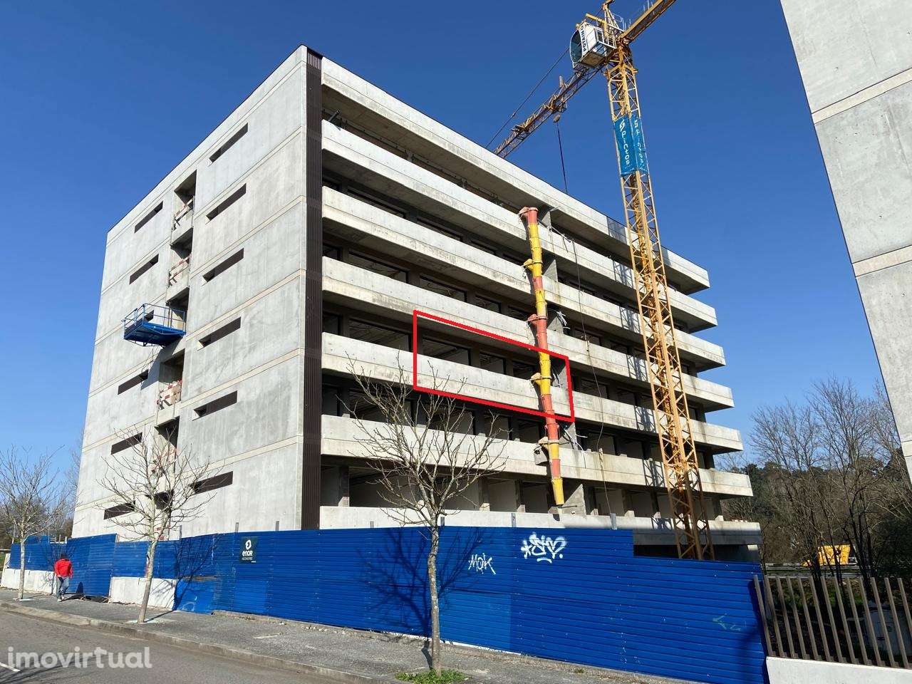 Excelente T2, Suíte, Novo, com varanda, Mafamude, 600m El Corte Inglès - Grande imagem: 3/27