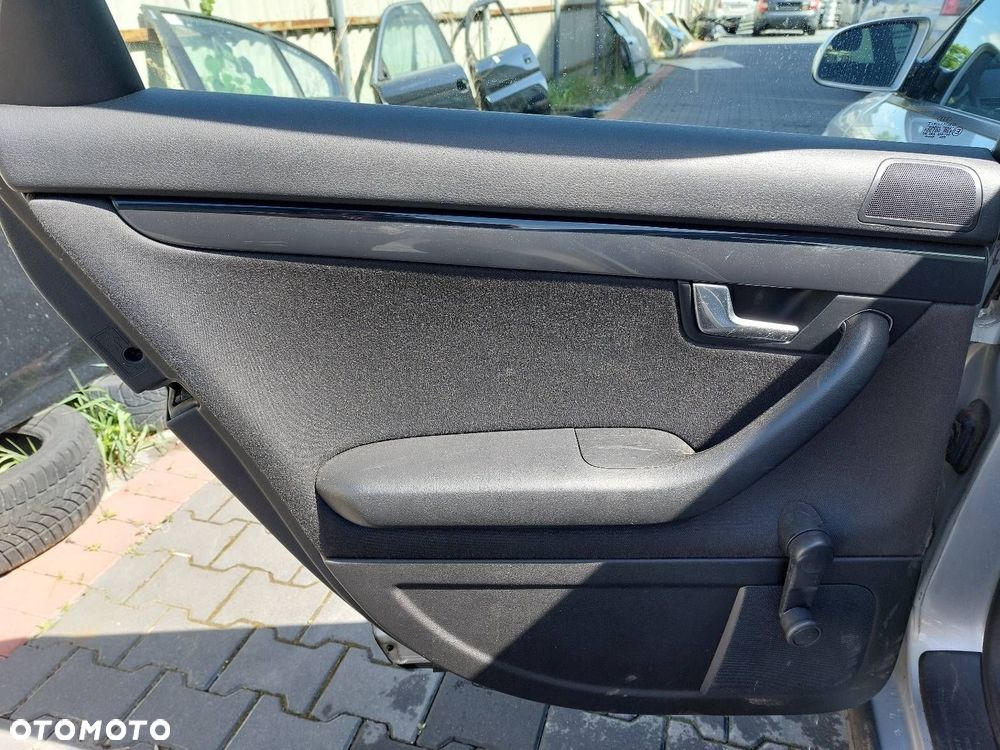 DRZWI KOMPLETNE LEWY TYŁ AUDI A4 B6 SEDAN LY7W - 6