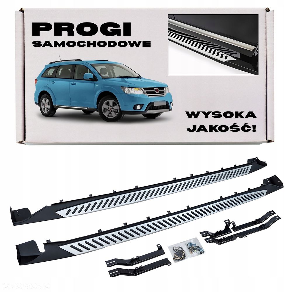 fiat freemont 2011-2015 stopnie boczne progi samochodowe + śruby - 1