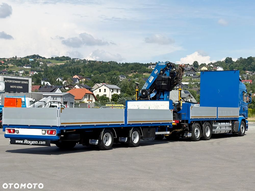 Scania R 450 * SKRZYNIA 6,60 m + FASSI F365 RA + PILOT + PRZYCZEPA - 13