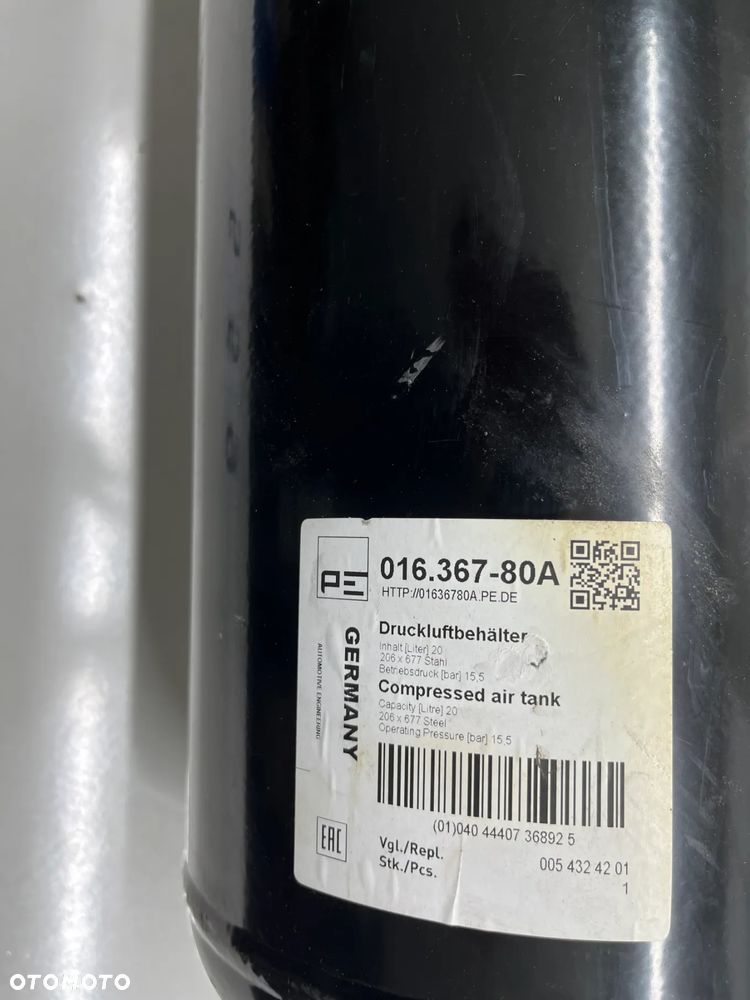 Zbiornik powietrza 20L PETERS ENNEPETAL 01636780A - 2