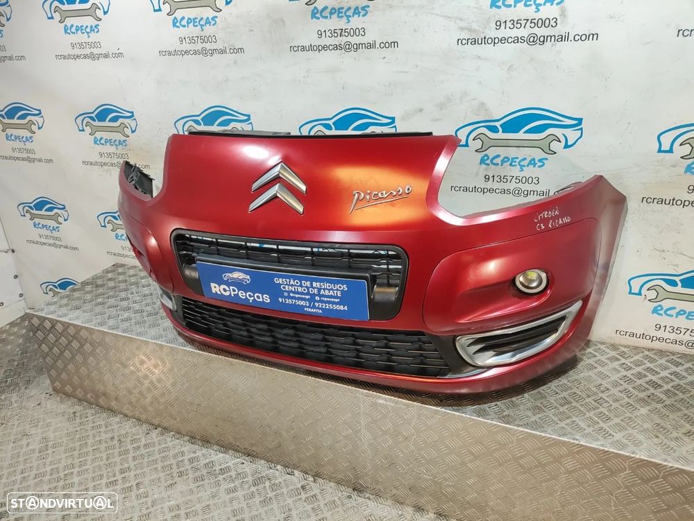 Parachoques Frontal Citroen C3 Picasso - 9681806277 | Frente | Original | Grelhas | Farois Nevoeiro | Simbolo | 2009 - 2017 - 2