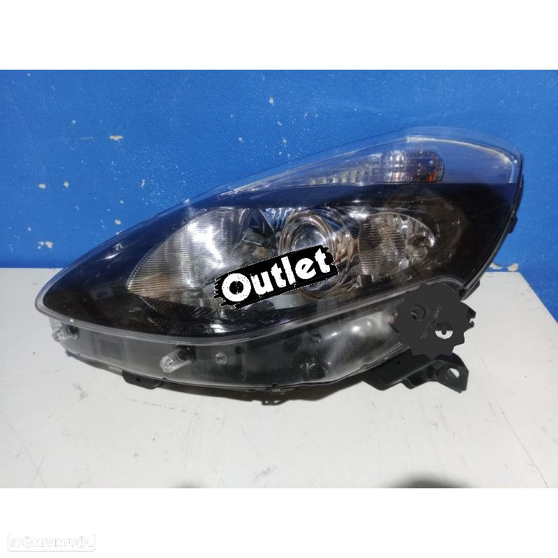 R015665C1 FAROL ESQ OPTICAS PARA RENAULT CLIO III COLLECTION 09-12 PRETO - 6