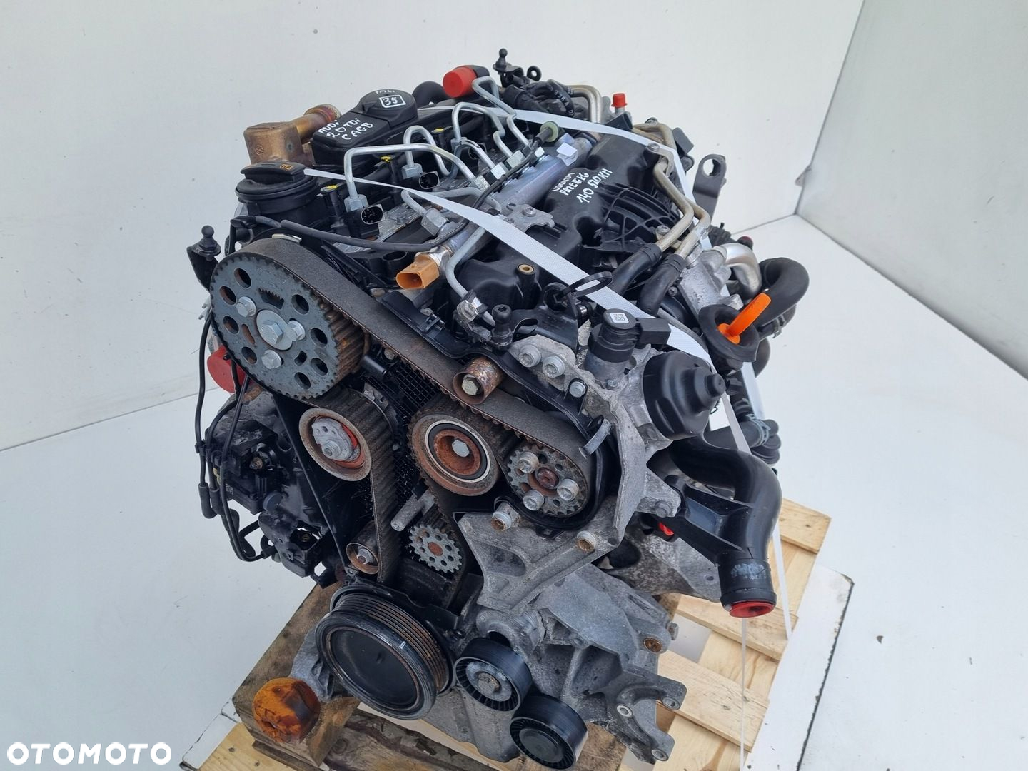 SILNIK KOMPLET Audi Q5 8R 2.0 TDI 136KM udokumentowane 140tyś CAG CAGB - 14