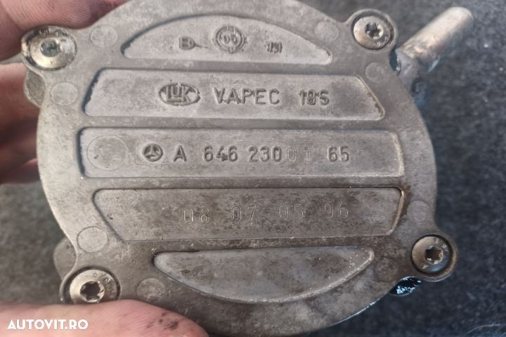 Pompa vacuum mecanica A6462300165 Mercedes-Benz Vito W639 [2003 - 201 - 4