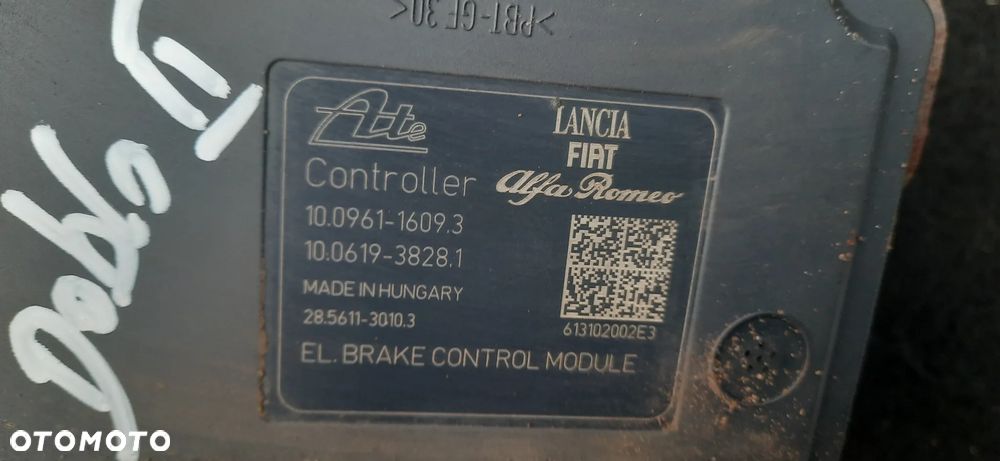 Fiat Doblo 2 Pompa ABS ATE 10.0961-1609.3 10.0619-3828.1 28.5611-3310.3 10.0212-0767.4 Pompa Paliwa Doblo 2 Combo D 0580203040 51827144 - 3