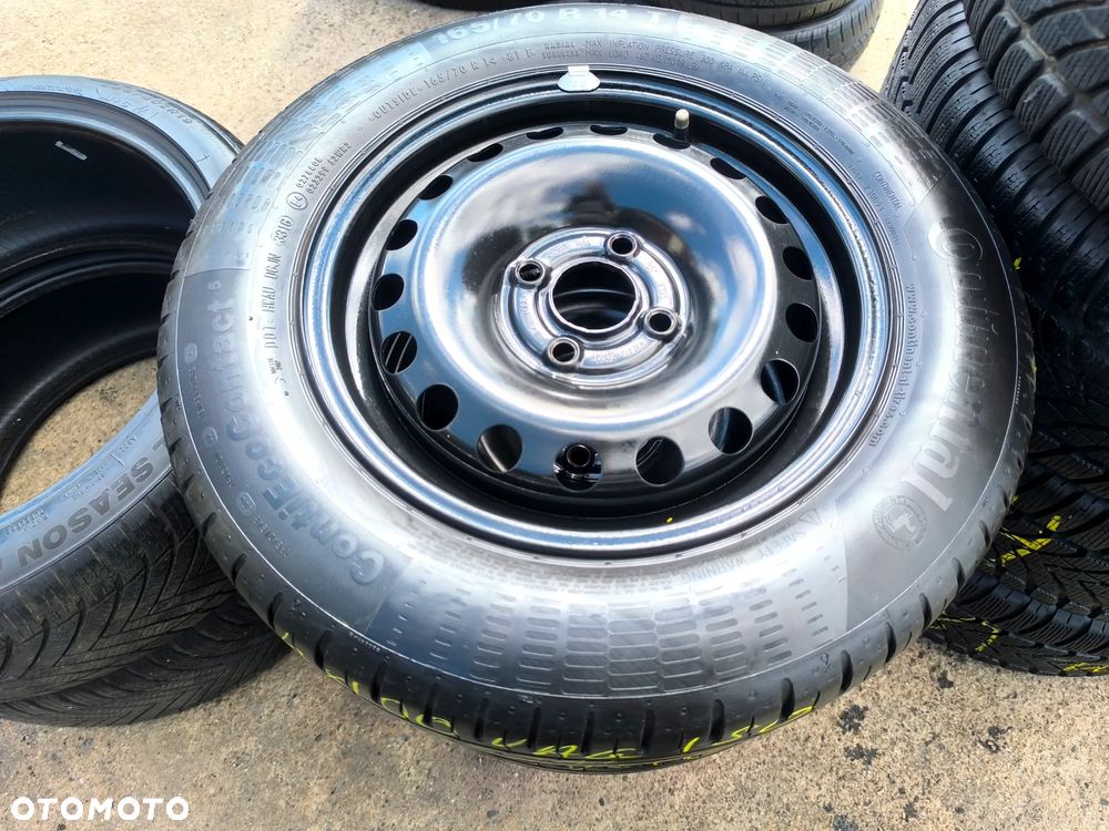 165/70R14 81T Opony Letnie Lato CONTINENTAL ContiEcoContact 5 7mm Legnica ALU-RAD 165/70 - 7