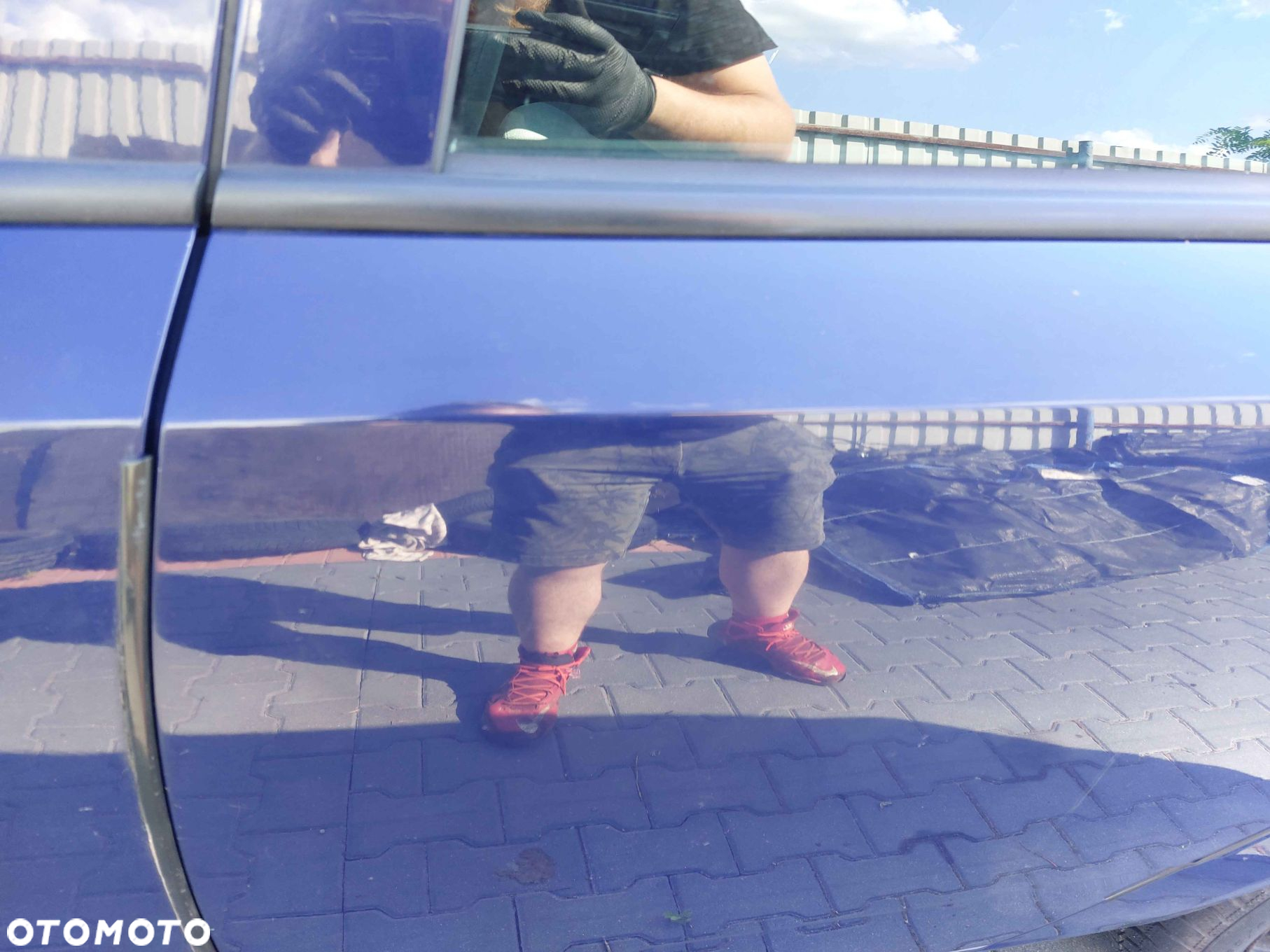 DRZWI KOMPLETNE LEWY TYŁ OPEL ASTRA H III KOMBI Z20Z - 5