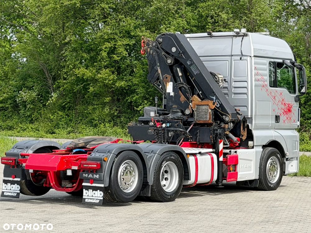 MAN TGX 26.500 * CIĄGNIK SIODŁOWY + HIAB 288 E - 8 HIPRO + PILOT * STAN BDB - 7