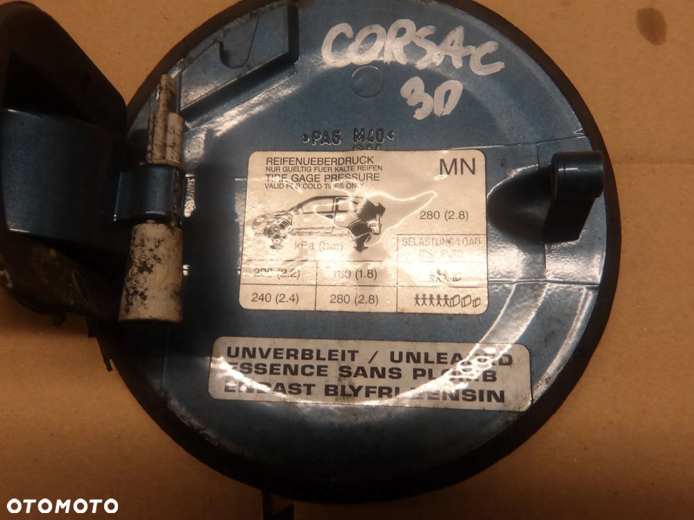 OPEL CORSA C 00-03 1.2B KLAPKA WLEWU PALIWA - 4