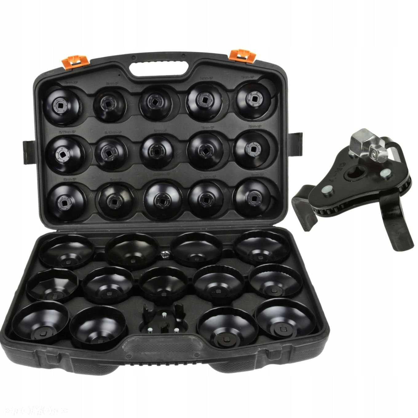 GEKO KLUCZE NASADOWE DO FILTRÓW OLEJU NASADKI ZESTAW 30 KLUCZ 65-120mm - 8