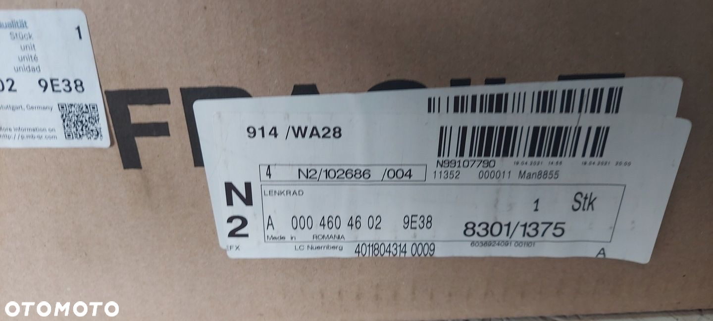 MERCEDES W213 W118 W253 AMG KIEROWNICA A0004604602 - 7