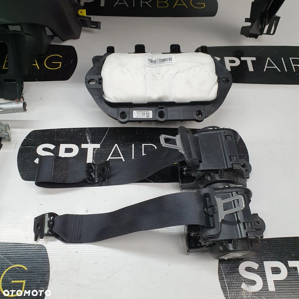 CITROEN C3 AIRCROSS DESKA ROZDZIELCZA KONSOLA KOKPIT PULPIT PODUSZKI AIRBAG AIR BAG PASY KIT SET - 8