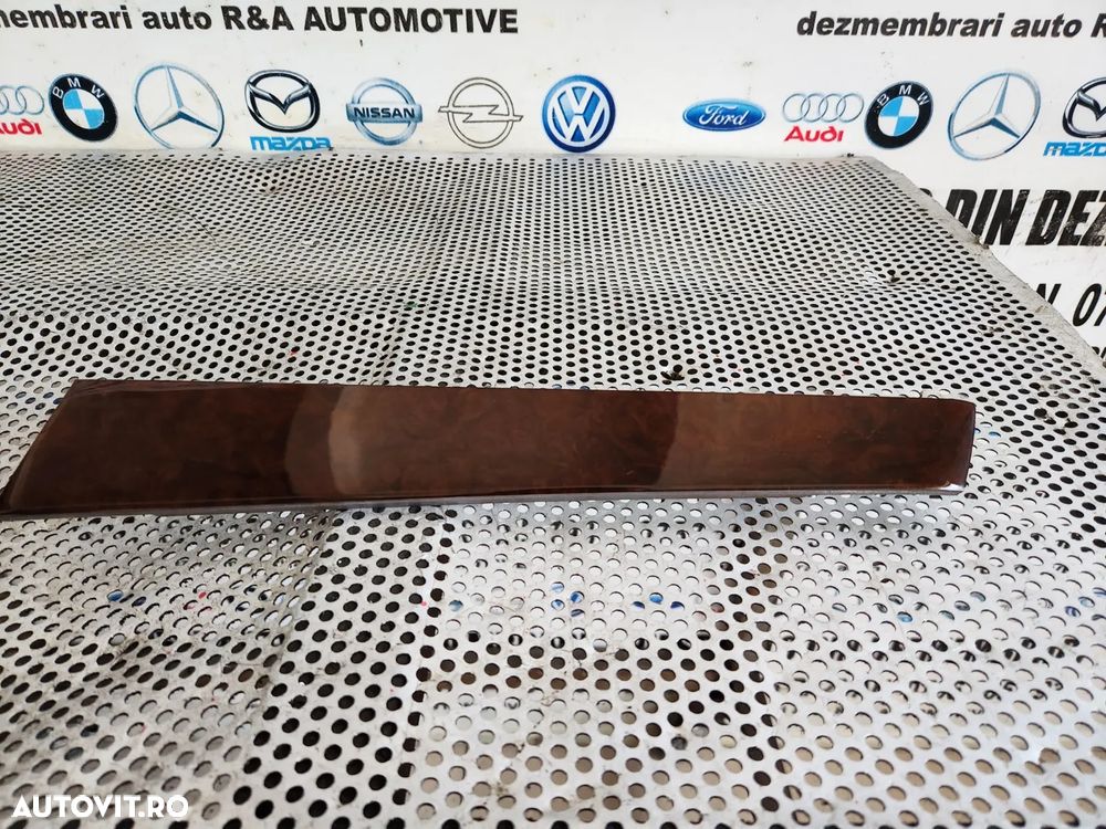 Ornament Trim Mahon Usa Fata Spate Audi A8 4H D4 An 2010-2011-2012-2013-2014-2015-2016-2017 Impecab - 8