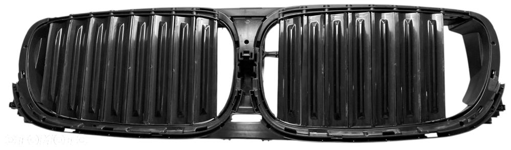 ATRAPA NERKI GRILL BMW 7 G11 G12 2015+ CZARNE ŻALUZJA KIEROWNICA POWIETRZA - 4