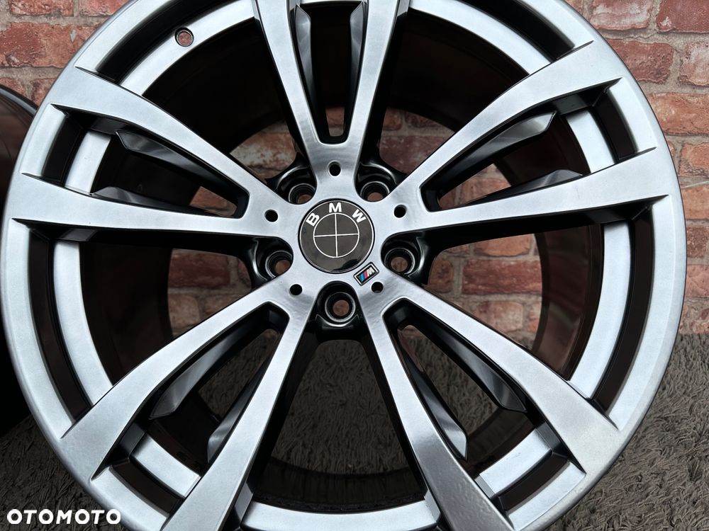 Oryginalne felgi BMW 20 M pakiet 5x120 X5 F15 Styling 469 E70 E53 X6 E71 F16 F01 E38 E60 E65 SUV 10j ET40 11j ET37 7846790 74.1mm 7846791 alufelgi Shadow Chrome - 12