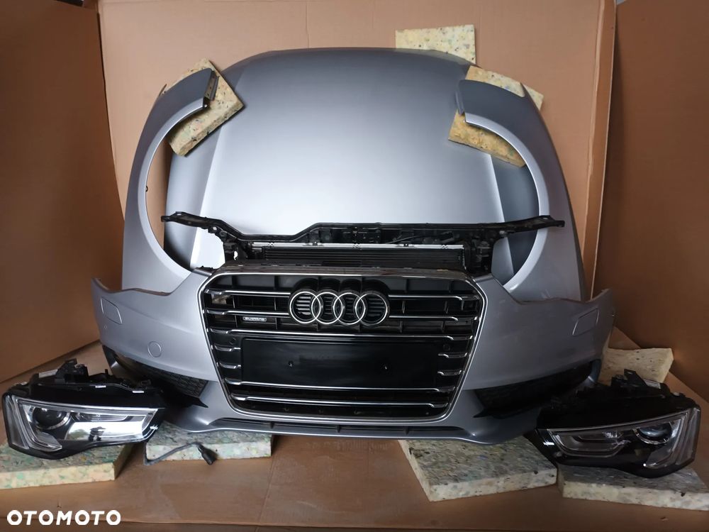 AUDI A5 8T LIFT 16r Zderzak tył srebrny metalik LZ7G L5L5 - 8