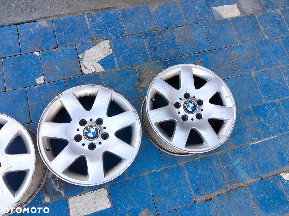 ALUFELGI 5X120 R.16 BMW 7J ET47 ORGINAL KOMPLET FELGI ALUMINIOWE - 3