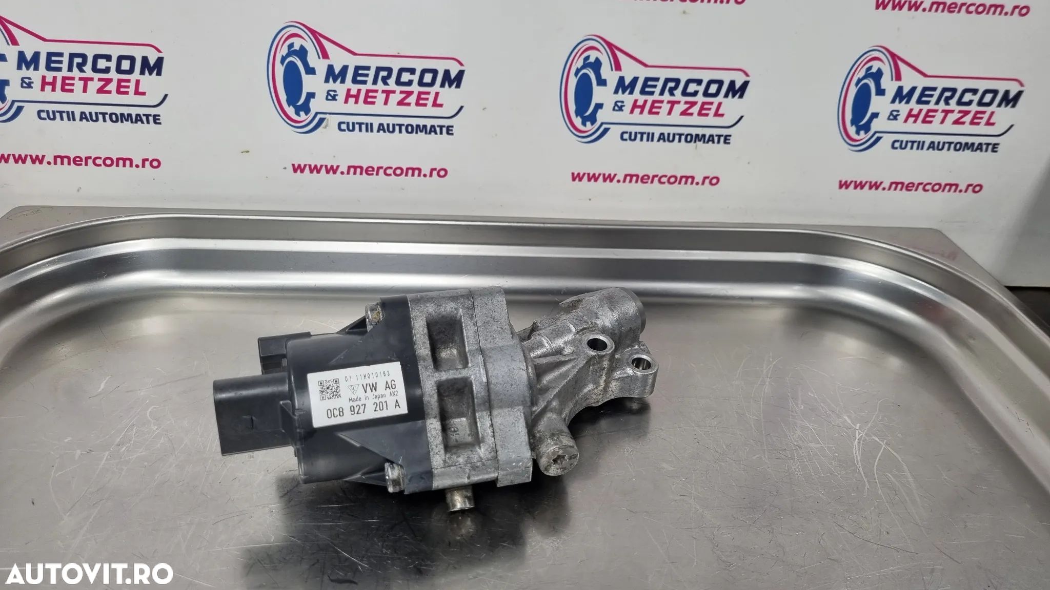 Pompa ulei aux Start / Stop / 0C8927201A / cutie automata 0C8 TR80SD 8 viteze / AUDI Q7 / VW Touareg / 3.0TDI / Quattro / 2011 - 2016 an - 1