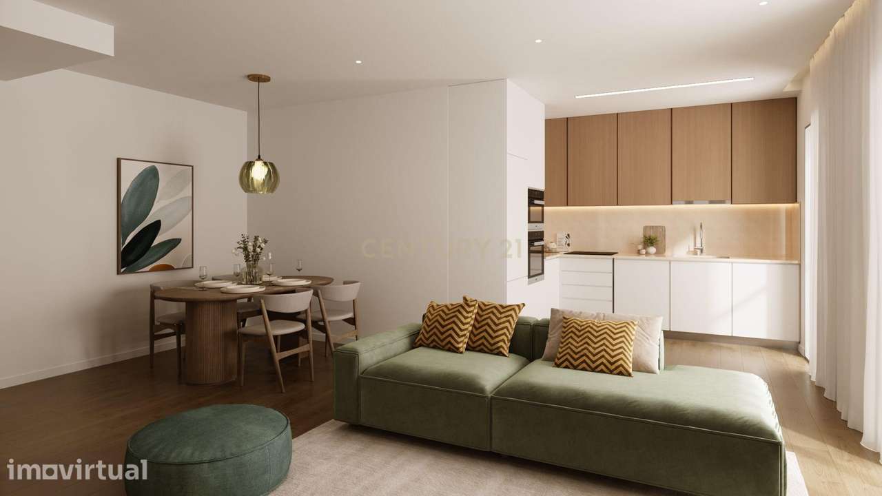 T1 NOVO - Viva com conforto e centralidade no Muralha Setúbal Residenc - Grande imagem: 5/9