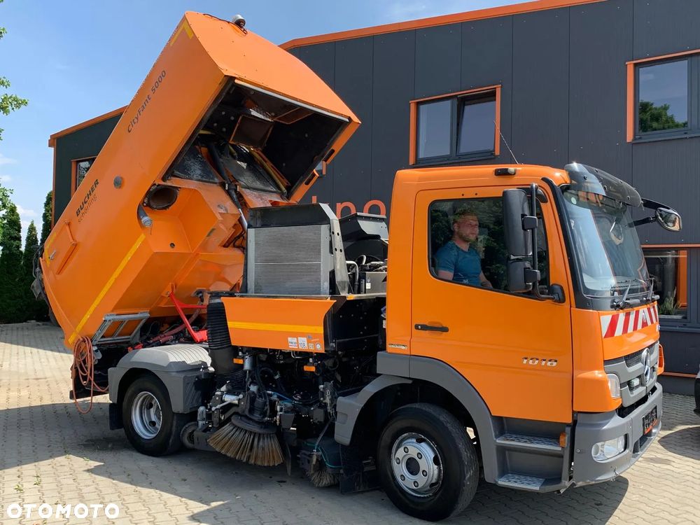 Mercedes-Benz ATEGO 1018 4x2 EURO6 ZAMIATARKA BUCHER CITYFANT 5000 - 6