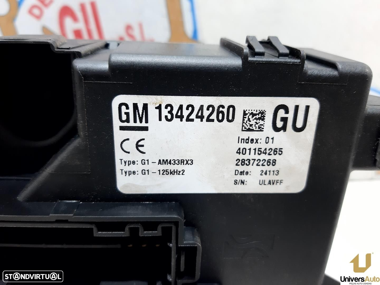 CAIXA RELÉS / FUSÍVEIS OPEL CORSA D 2013 -13424260 - 2