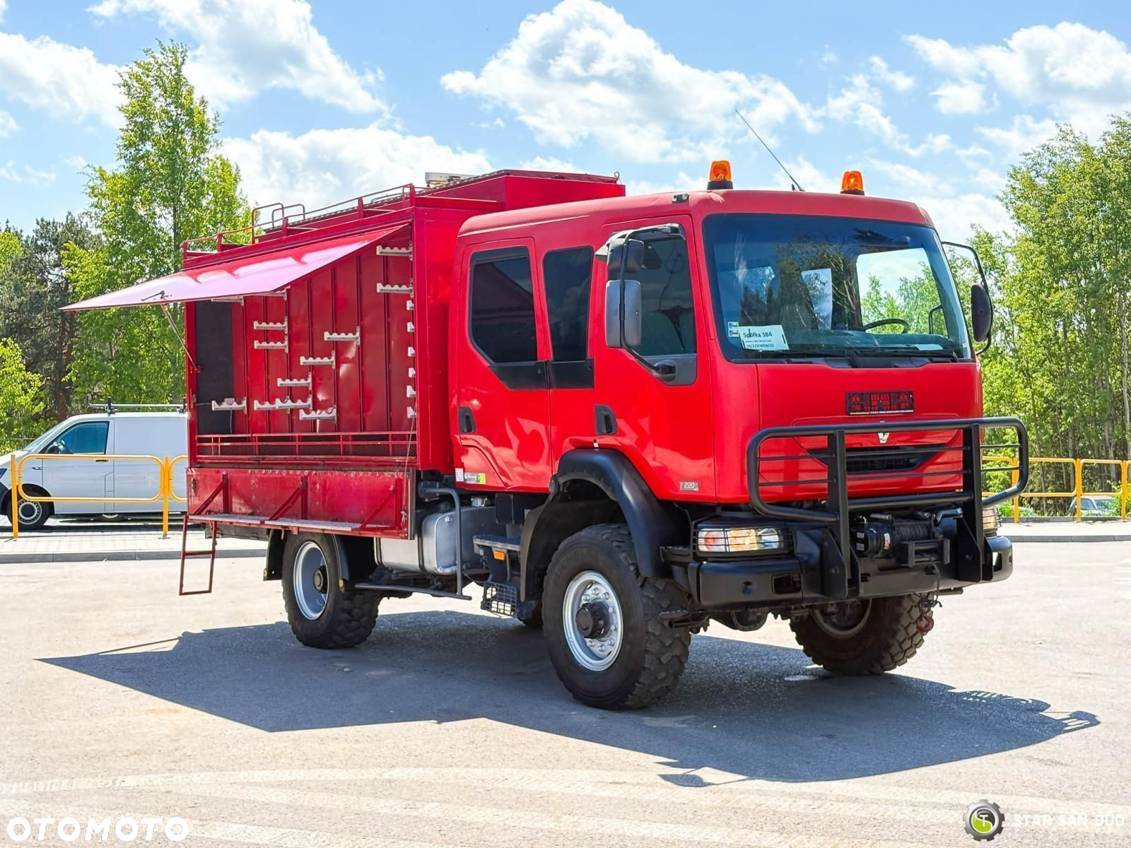 Renault MIDLUM 4x4 DOKA Brygadówka Dubel Kabina Camper - 4