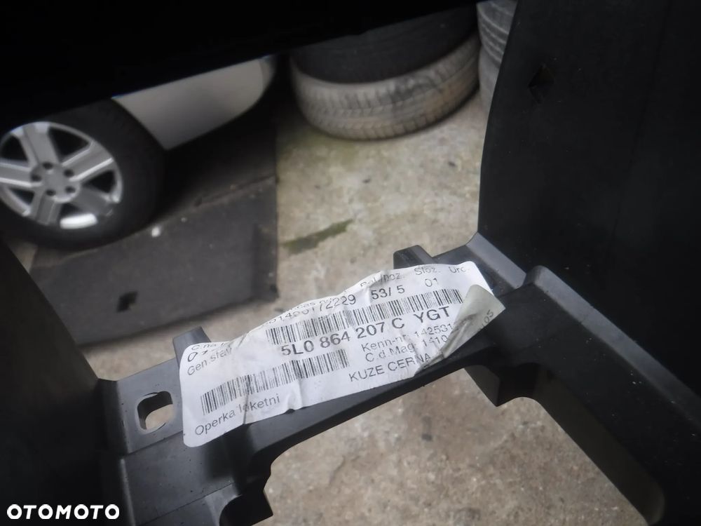 Skoda Yeti Lift podlokietnik skora skorzany 5L0864207C - 3