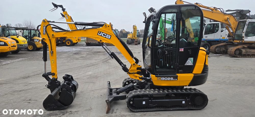 JCB <<Minikoparka JCB 8026CTS, 2021 rok, tylko 1400mtg, 3 łyżki>> - 5