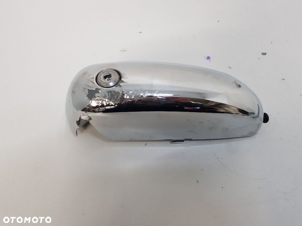Daelim VT 125 Dekiel Prawy Schowek Chrom Jajko - 2