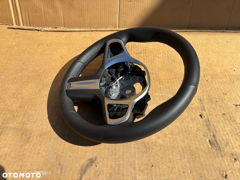 BMW 3 G20 G21 KIEROWNICA M PAKIET ŁOPATKI WIBRACJE  SPORT ORYGINALNA ŁADNA SKÓRA 7E96977 - 2