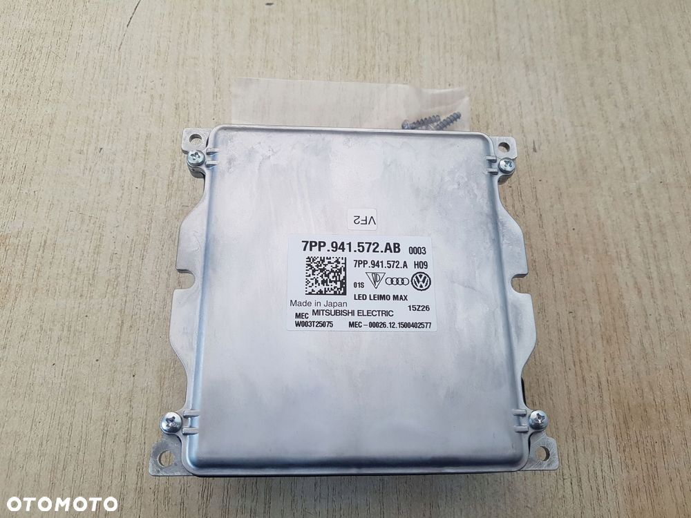 vw passat b8 moduł przetwornica led sterownik 3g0998572 7pp941572ab - 1